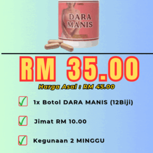 SET DARA MANIS - 1 BOTOL